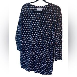 mm & fish Colorful Cat Print Women’s Dress size 6